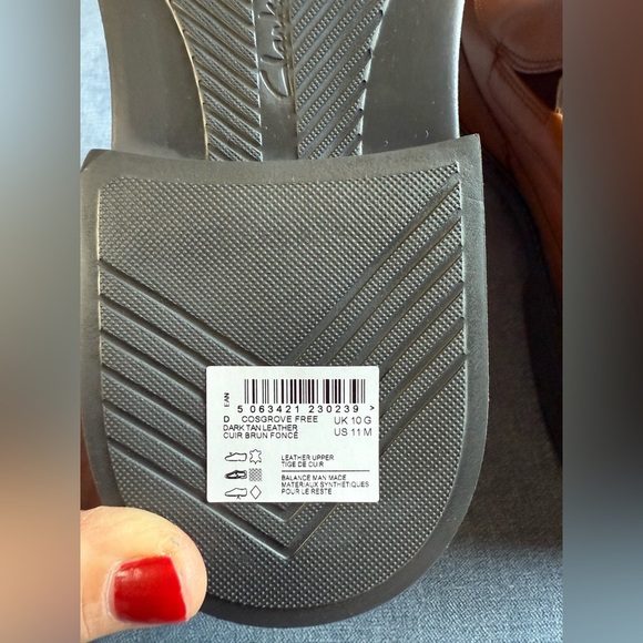 Clarks Cosgrove Free Loafer Men’s SZ 11M Brown Leather Slip On Comfort Shoe New - Picture 7 of 8